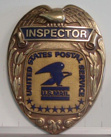 USPS Inspector's Old Badge Wall Seal